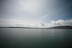 clear, day, eye level view, lake, natural light, Peru, Puno, sky, spring