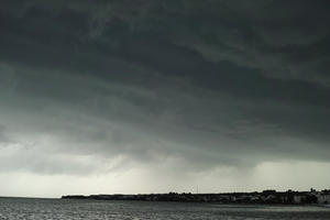 autumn, Croatia, dark, day, diffuse, diffused light, eye level view, natural light, open space, overcast, overcast, sky, storm