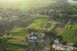 aerial view, building, dusk, East Timor, Egypt, Egypt, field, vegetation