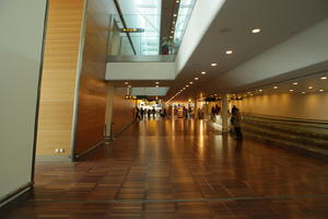 airport, artificial lighting, ceiling, Copenhagen , corridor, Denmark, eye level view, floor, interior, Kobenhavn, spring