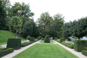 Belgium, Brussels, day, eye level view, grass, natural light, park, path, summer, tree, vegetation