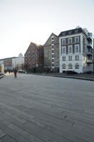 building, Copenhagen , day, decking, dusk, eye level view, house, winter