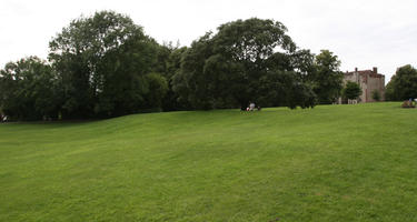 cloudy, day, diffuse, diffused light, England, eye level view, grass, park, St Albans, summer, The United Kingdom, treeline