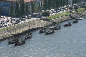 boat, day, elevated, Porto, Porto, Portugal, promenade, river, spring, sunny