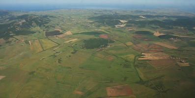 aerial view, Alghero, day, field, Italia , mountain, Sardegna, summer