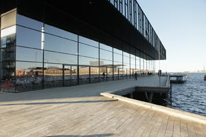 building, Copenhagen , day, decking, eye level view, facade, glass, sunny, winter