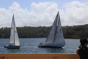 Australia, boat, day, eye level view, New South Wales, summer, sunny, Sydney, yacht