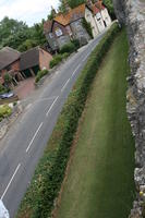 day, elevated, England, grass, Hastings, hedge, house, road, summer, The United Kingdom