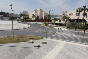 Alicante, crossing, day, elevated, natural light, pavement, roundabout, Spain, street, sunny, Valenciana