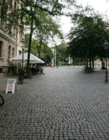 afternoon, Braunschweig, day, Deutschland, eye level view, natural light, Niedersachsen, pavement, summer, tree, vegetation