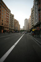 autumn, day, diffuse, diffused light, eye level view, Madrid, Madrid, Spain, street, urban