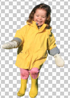 autumn, caucasian, child, cutout, cutout kids, cutout people, day, eye level view, front, girl, running, sunny