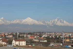 day, elevated, mountain, Poprad, Presovsky, Slovakia, town