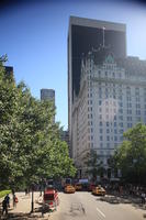 building, day, facade, Manhattan, New York, skyscraper, street, sunny, The United States, tree, vegetation