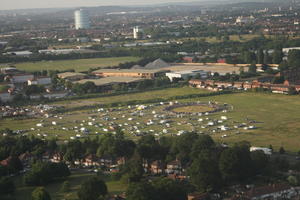 aerial view, city, day, England, London, summer, sunny, The United Kingdom