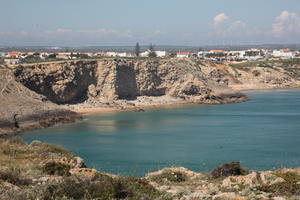 cliffs, day, elevated, looking down, open space, Portugal, Portugal, rocks, Sagres, seascape, shore, summer, sunlight, sunny