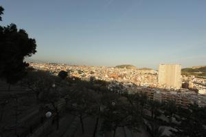 Alicante, cityscape, dusk, elevated, Spain, Valenciana