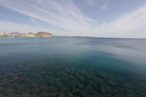 Alicante, clear, day, elevated, natural light, rockery, seascape, sky, Spain, sunny, Valenciana