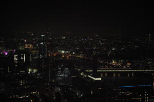 autumn, city, cityscape, elevated, England, evening, London, night, The United Kingdom