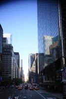 building, car, day, elevated, facade, Manhattan, New York, skyscraper, street, The United States