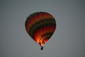 balloon, below, dusk, East Timor, Egypt, Egypt, evening