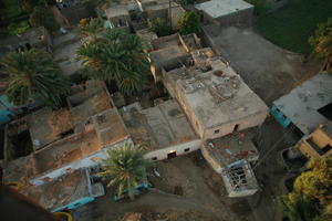 aerial view, building, dusk, East Timor, Egypt, Egypt, palm