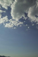 afternoon, blue, Cirrocumulus, cloud, Croatia, day, eye level view, open space, sky, summer, Zadarska