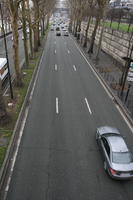 above, car, city, day, France, Ile-De-France, natural light, Paris, road, traffic, urban, winter