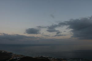 Canarias, cloud, dusk, elevated, evening, Las Palmas, seascape, sky, Spain, sunset