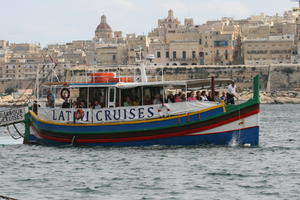 autumn, boat, day, diffuse, diffused light, eye level view, Malta, natural light, seascape