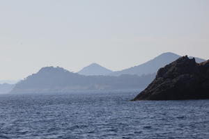 coastline, Croatia, day, dusk, eye level view, seascape