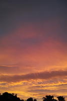 below, Chateauneuf, Cirrostratus, cloud, cloudy, dawn, dusk, evening, France, golden hour, looking up, outdoor lighting, outdoors, Provence Alpes Cote D