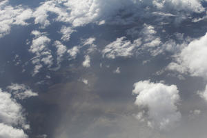 aerial view, cloudscape, day, diffuse, diffused light, Lima, Peru