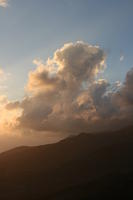 Canarias, cloud, dusk, elevated, evening, Las Palmas, mountain, sky, Spain, sunset