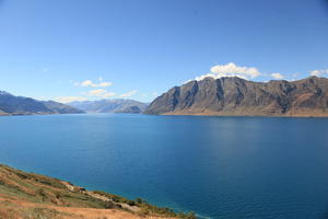 day, elevated, lake, mountain, summer, sunlight, sunny, sunshine