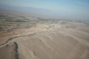 aerial view, agriculture, day, desert, field, Ica, natural light, Nazca, Peru, sunny