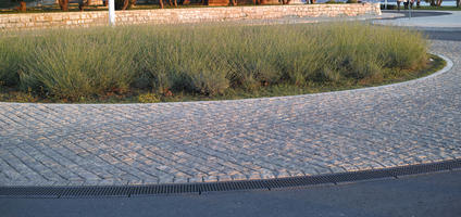 bush, Croatia, eye level view, garden, lavander, pavement, spring, sunset, Zadar, Zadarska