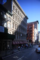 building, car, day, elevated, facade, Manhattan, New York, street, sunny, The United States