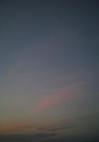 Cirrus, cloud, Croatia, dusk, dusk, evening, eye level view, open space, sky, summer, twilight, Zadarska