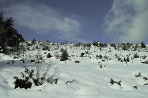 below, cloud, day, diffuse, diffused light, France, Greolieres, hill, Provence Alpes Cote D