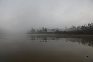 Brunei, day, diffuse, diffused light, eye level view, fog, natural light, river, summer, tropical