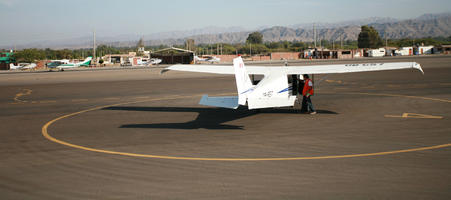 airplane, airport, day, eye level view, Ica, natural light, Nazca, Peru, sunny