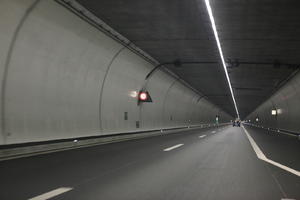 artificial lighting, autumn, day, diffuse, diffused light, eye level view, overcast, Switzerland, tunnel, wall