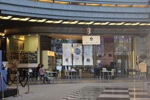 cafe, day, diffuse, diffused light, eye level view, floor, furniture, natural light, Poland, Poznan, shopping centre, Wielkopolskie