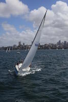 Australia, boat, day, eye level view, New South Wales, seascape, summer, sunny, Sydney, yacht