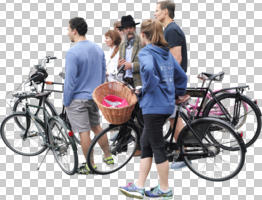 ambient light, bicycle, casual, caucasian, cutout, cutout groups, cutout people, cycling, day, diffuse, diffused light, elevated, group, NA, natural light, people, side, summer