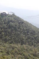 cable car, day, elevated, forest, Kedah, Malaysia, mountain, sunny, vegetation