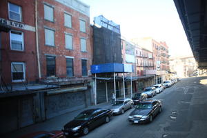 building, building-site, car, day, elevated, Manhattan, New York, street, sunny, The United States