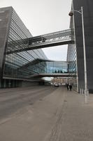 building, Copenhagen , day, Denmark, eye level view, facade, glass, Kobenhavn, overcast, street, winter