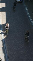 above, cycling, day, group, people, street, summer, sunny, The Netherlands, Utrecht, Utrecht